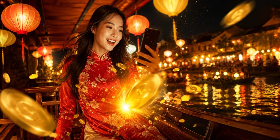 Người dùng Hà Nội truy cập nền tảng giải trí trực tuyến trên điện thoại vào buổi tối