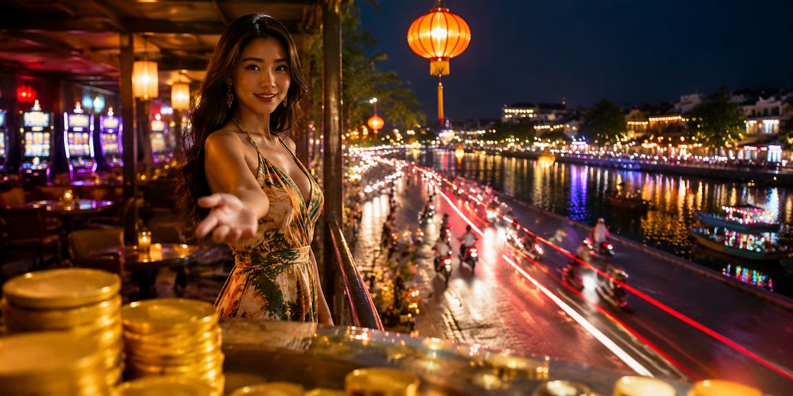 Cược trực tuyến tại Hội An – người dùng 7440 thư giãn bên cà phê
